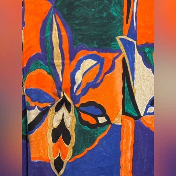 Kobi Halperin Angie Mixed-Print Stretch-Cotton Shift Dress Size Medium M - Picture 6 of 9